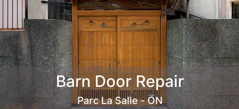  Barn Door Repair Parc La Salle - ON