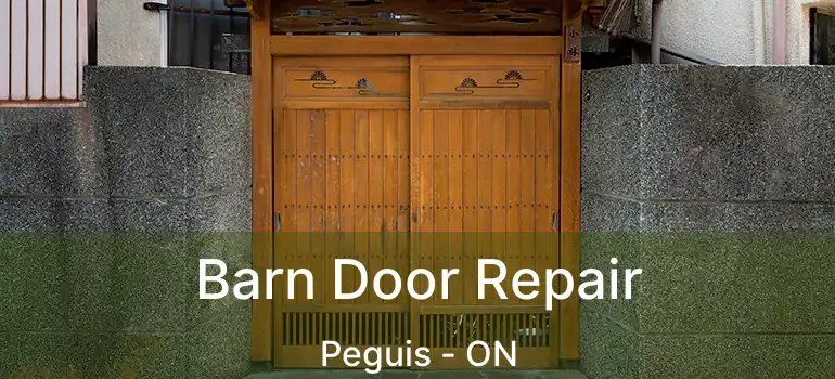 Barn Door Repair Peguis - ON