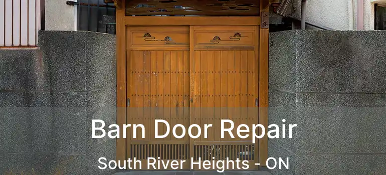  Barn Door Repair South River Heights - ON