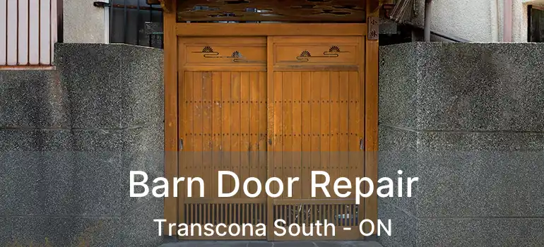  Barn Door Repair Transcona South - ON