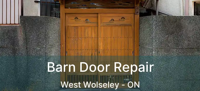  Barn Door Repair West Wolseley - ON