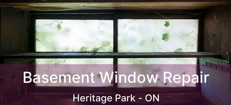  Basement Window Repair Heritage Park - ON