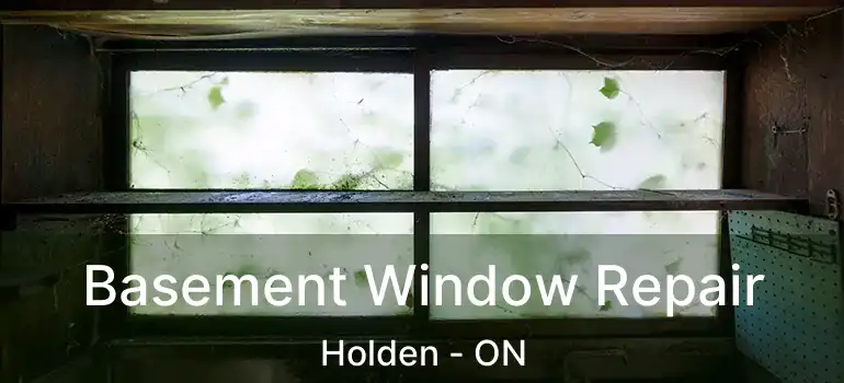  Basement Window Repair Holden - ON