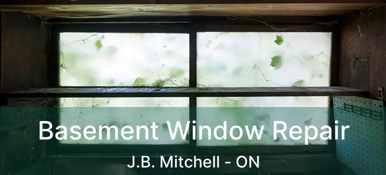  Basement Window Repair J.B. Mitchell - ON