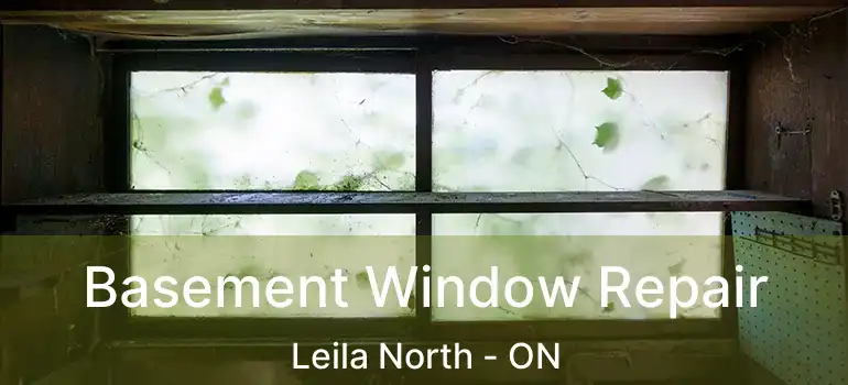  Basement Window Repair Leila North - ON