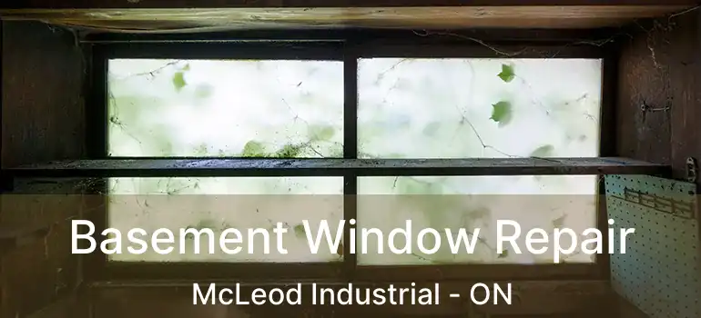  Basement Window Repair McLeod Industrial - ON