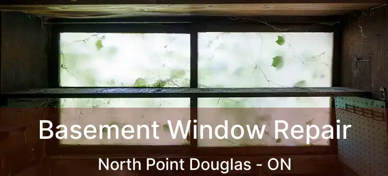  Basement Window Repair North Point Douglas - ON