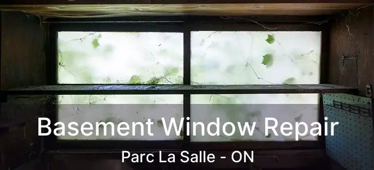  Basement Window Repair Parc La Salle - ON