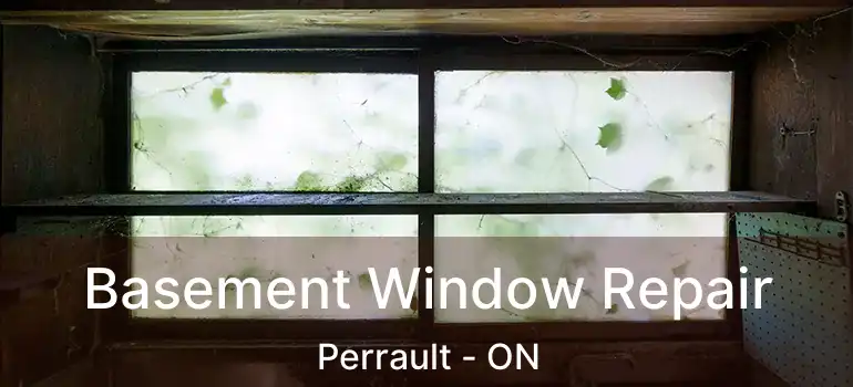  Basement Window Repair Perrault - ON