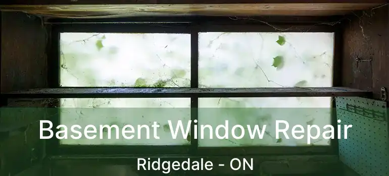  Basement Window Repair Ridgedale - ON