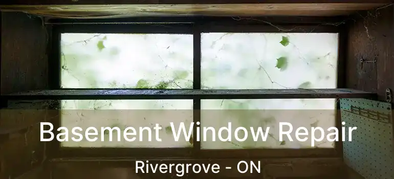  Basement Window Repair Rivergrove - ON