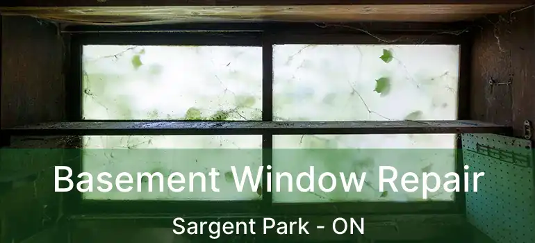  Basement Window Repair Sargent Park - ON