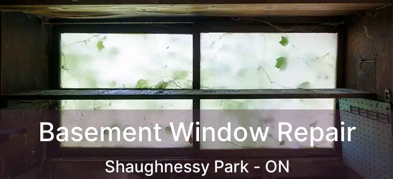  Basement Window Repair Shaughnessy Park - ON