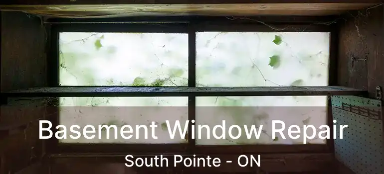  Basement Window Repair South Pointe - ON