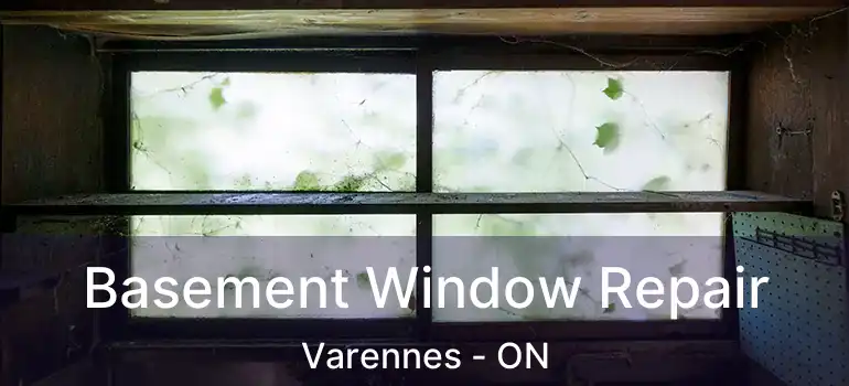 Basement Window Repair Varennes - ON