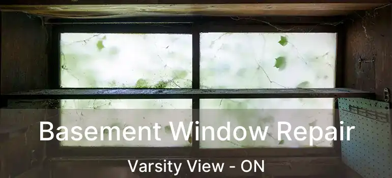  Basement Window Repair Varsity View - ON
