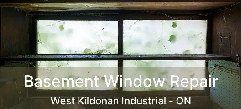  Basement Window Repair West Kildonan Industrial - ON