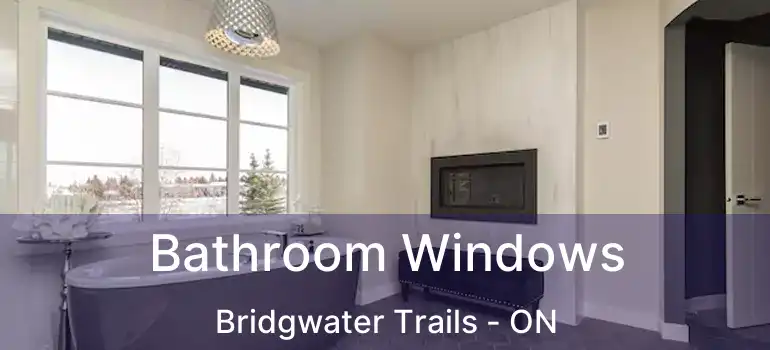  Bathroom Windows Bridgwater Trails - ON