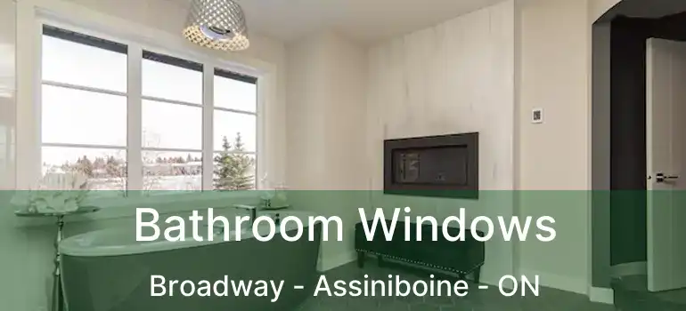  Bathroom Windows Broadway - Assiniboine - ON