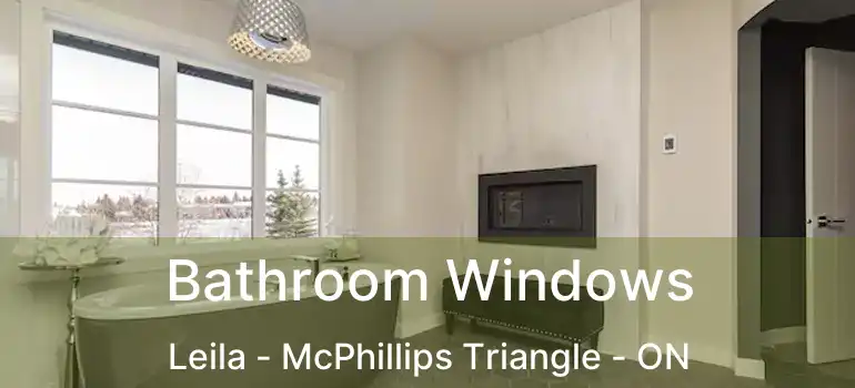  Bathroom Windows Leila - McPhillips Triangle - ON