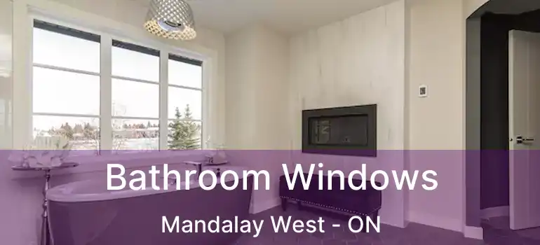  Bathroom Windows Mandalay West - ON