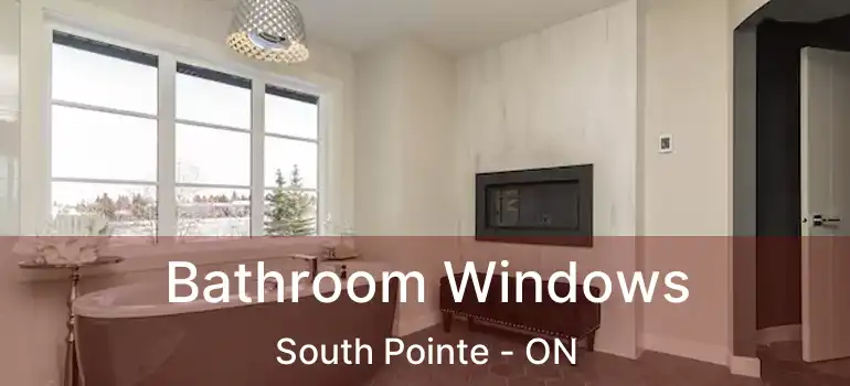  Bathroom Windows South Pointe - ON
