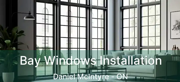  Bay Windows Installation Daniel McIntyre - ON