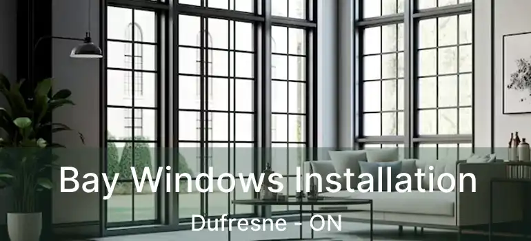  Bay Windows Installation Dufresne - ON