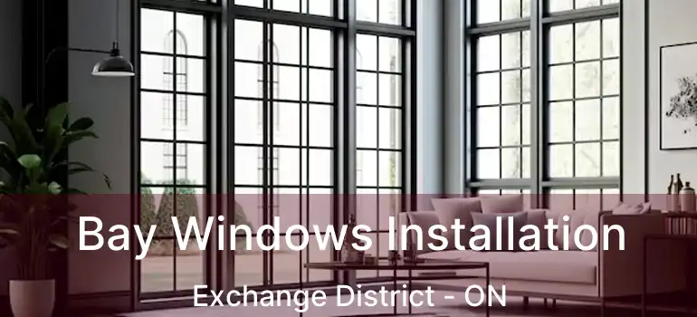 Bay Windows Installation Exchange District - ON
