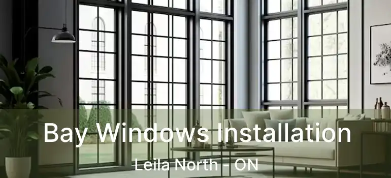  Bay Windows Installation Leila North - ON