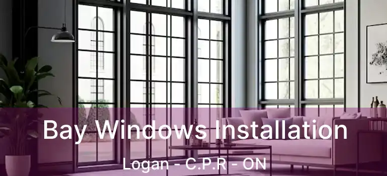  Bay Windows Installation Logan - C.P.R - ON