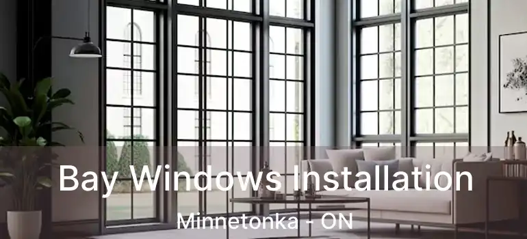  Bay Windows Installation Minnetonka - ON