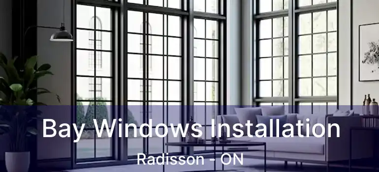  Bay Windows Installation Radisson - ON