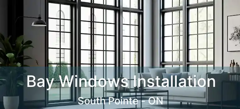  Bay Windows Installation South Pointe - ON