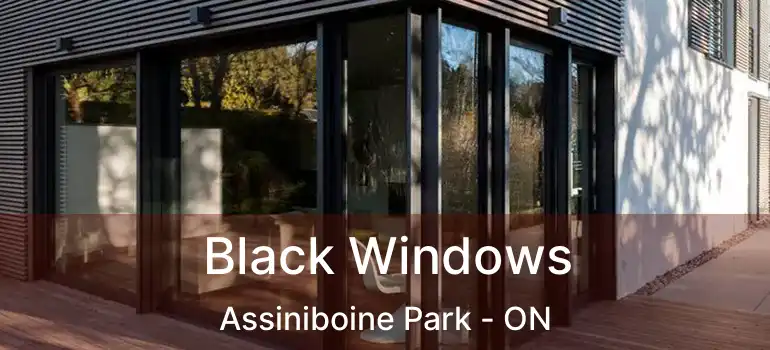  Black Windows Assiniboine Park - ON