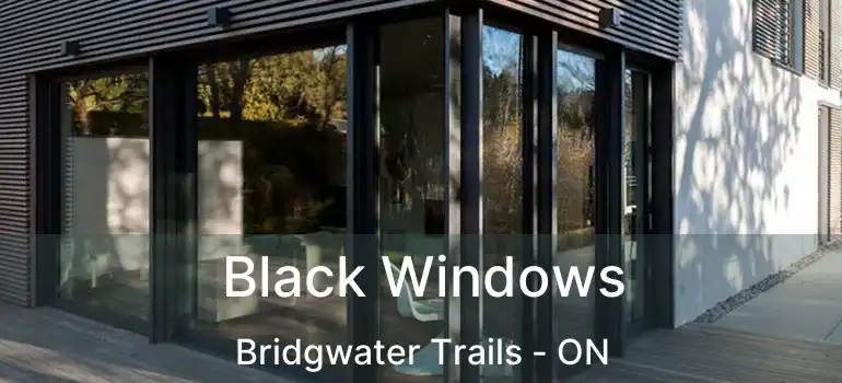  Black Windows Bridgwater Trails - ON