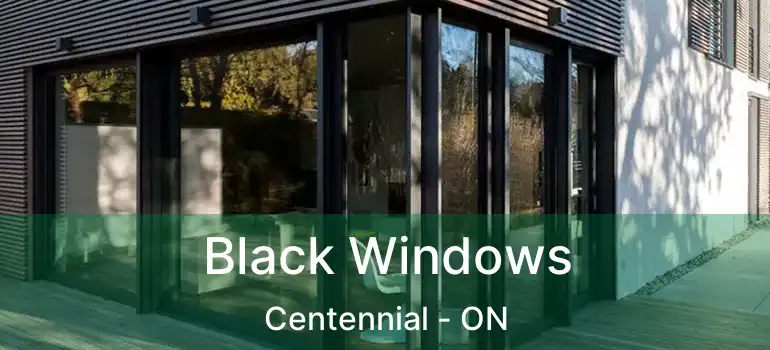  Black Windows Centennial - ON