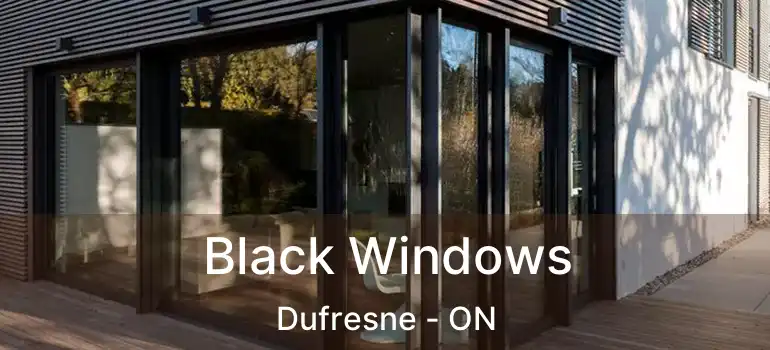  Black Windows Dufresne - ON