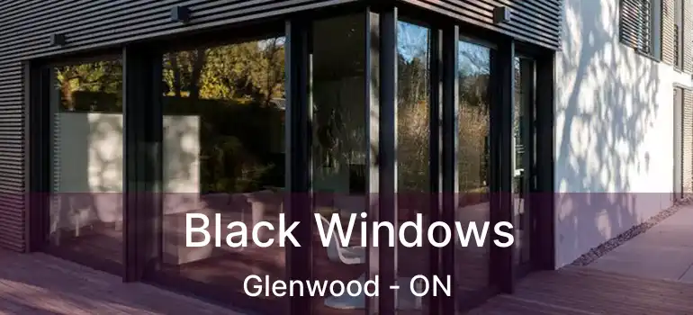  Black Windows Glenwood - ON