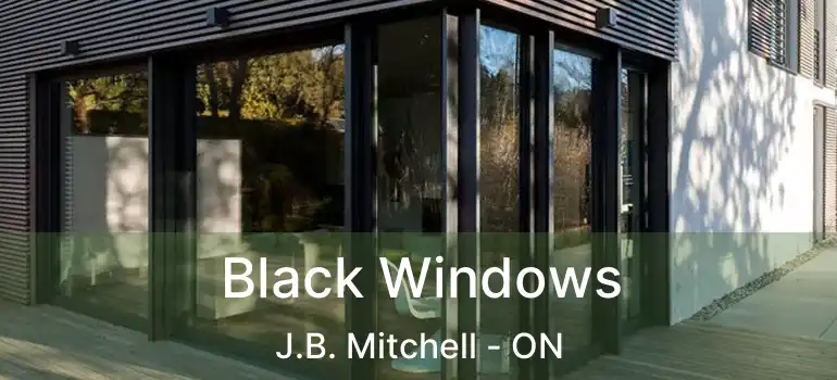  Black Windows J.B. Mitchell - ON