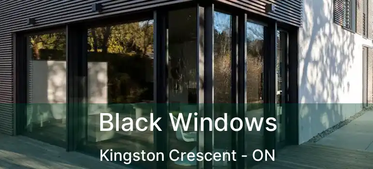  Black Windows Kingston Crescent - ON