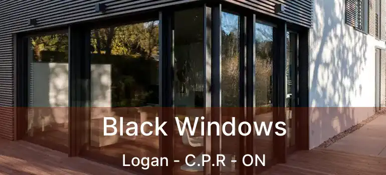  Black Windows Logan - C.P.R - ON