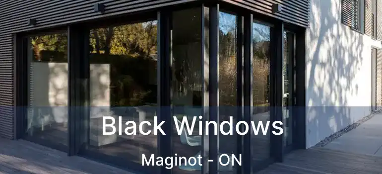  Black Windows Maginot - ON