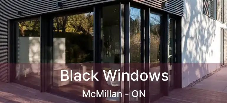  Black Windows McMillan - ON