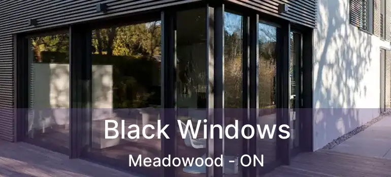  Black Windows Meadowood - ON