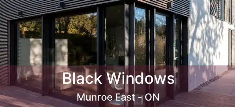  Black Windows Munroe East - ON