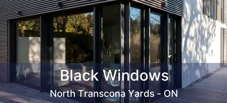  Black Windows North Transcona Yards - ON