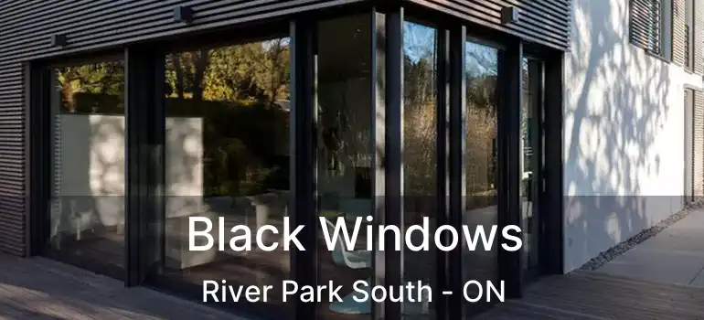 Black Windows River Park South - ON