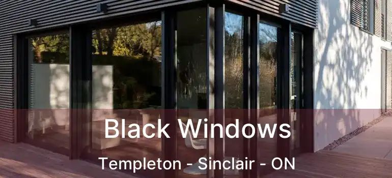  Black Windows Templeton - Sinclair - ON