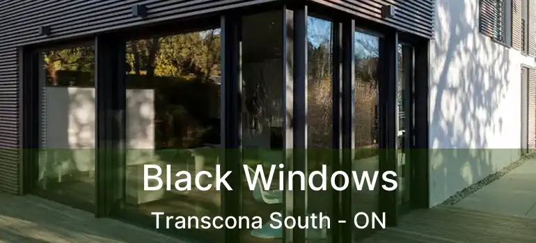  Black Windows Transcona South - ON